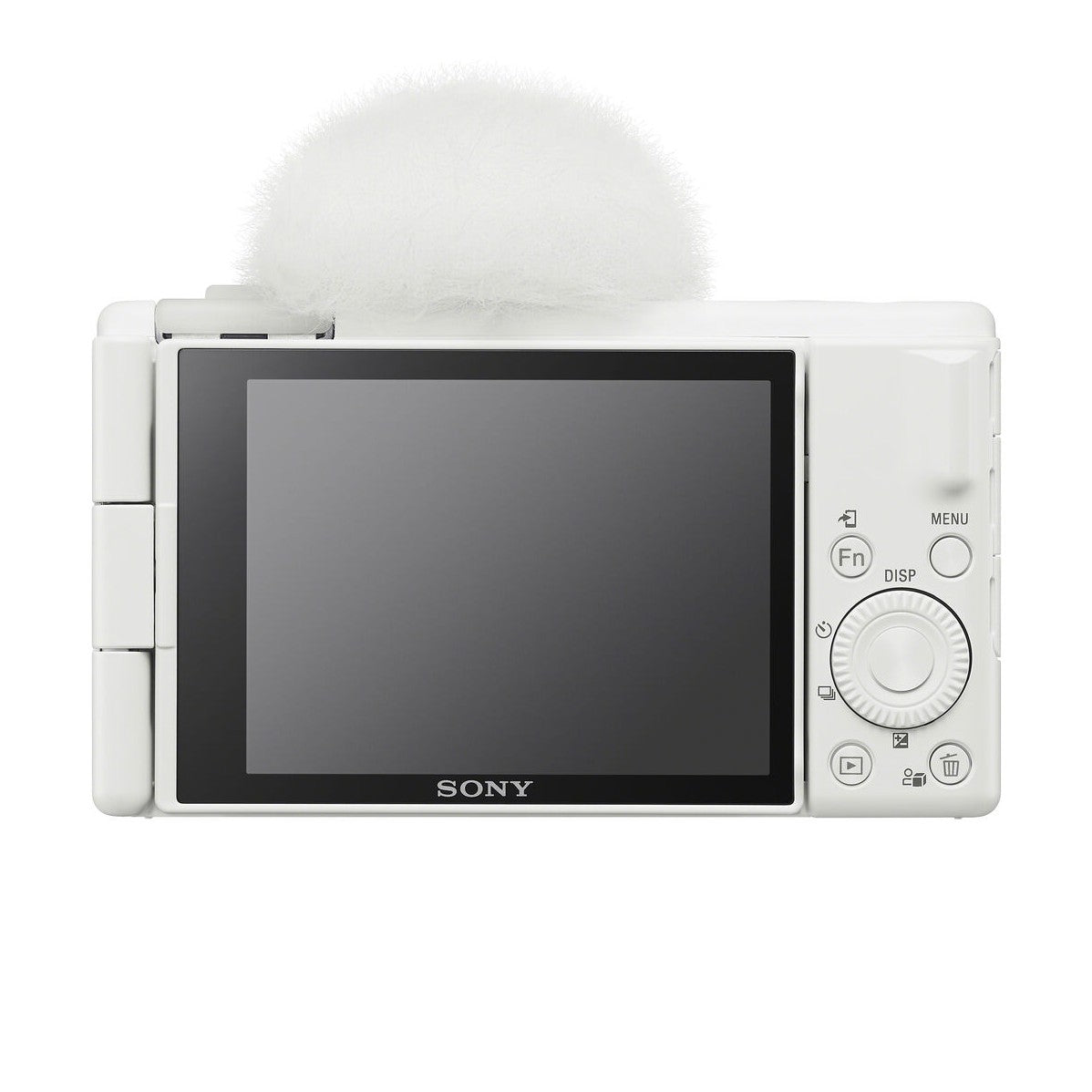 Sony ZV-1F Digital Camera (White) - back