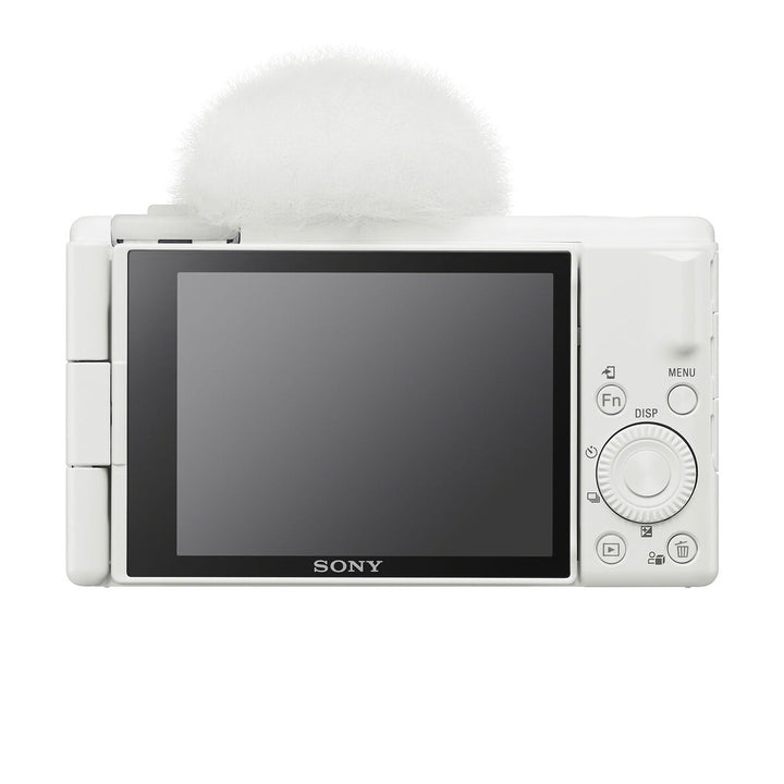 Sony ZV-1F Digital Camera (White) - back