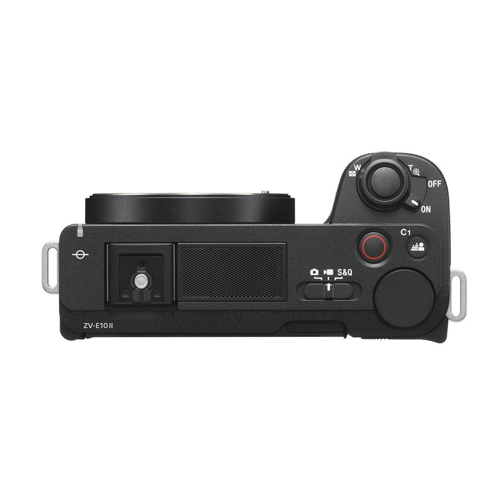 Sony ZV-E10 II Mirrorless Camera with 16-50mm Lens - top