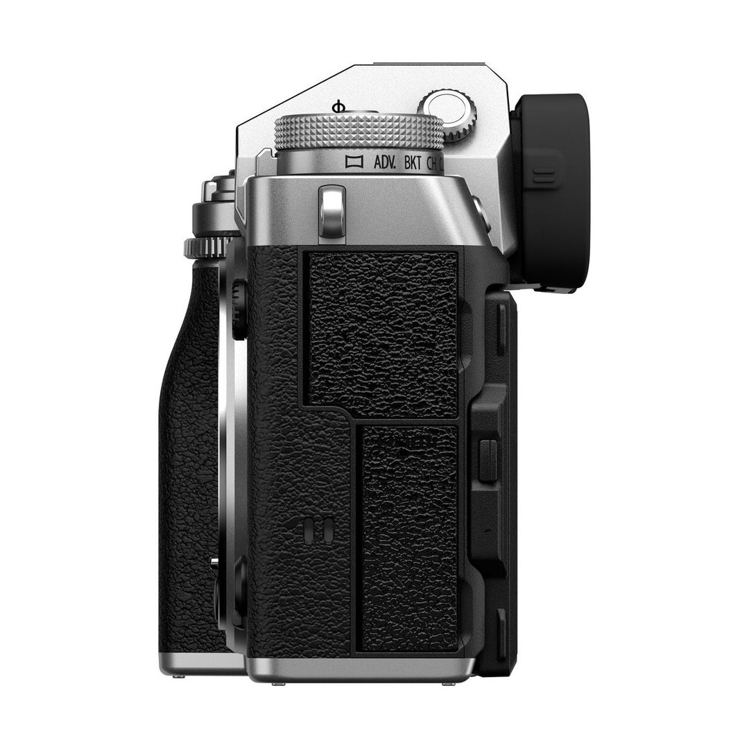 Fujifilm X-T5 Mirrorless Camera (Body Only, Silver) - side