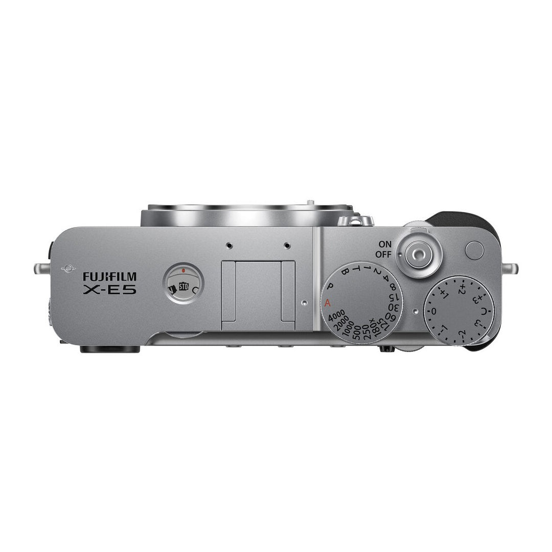 Fujifilm X-E5 Mirrorless Camera - Body Only (Silver) - top