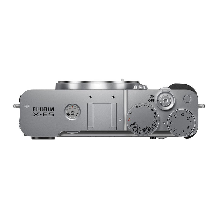 Fujifilm X-E5 Mirrorless Camera - Body Only (Silver) - top