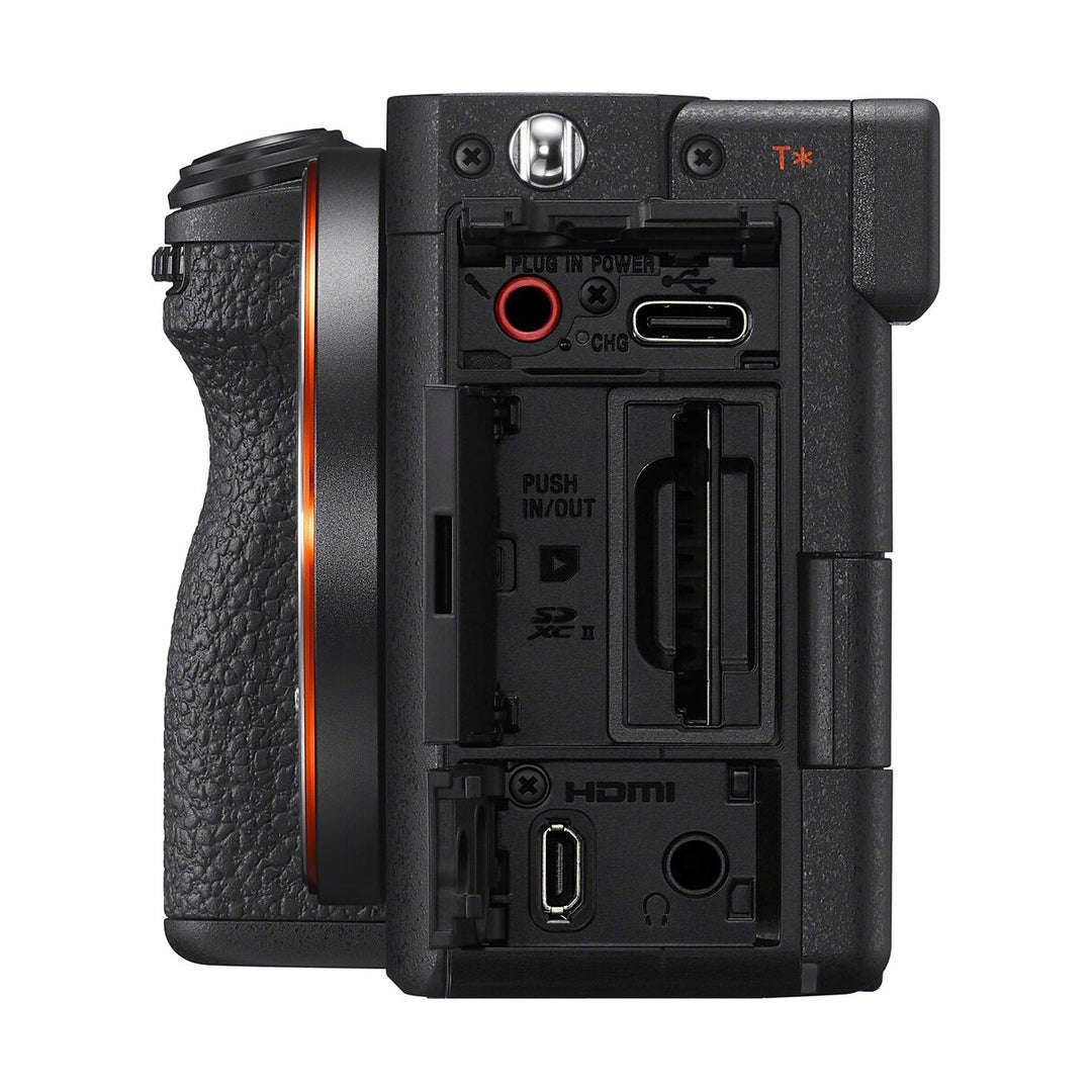 Sony Alpha 7C II Mirrorless Camera - Body Only (Black) - side