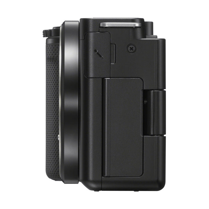 Sony ZV-E10 Mirrorless Camera with 16-50mm Lens - side