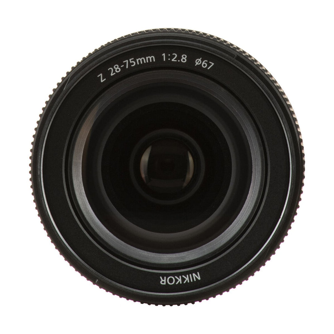 Nikon NIKKOR Z 28-75mm f/2.8 Lens - front glass