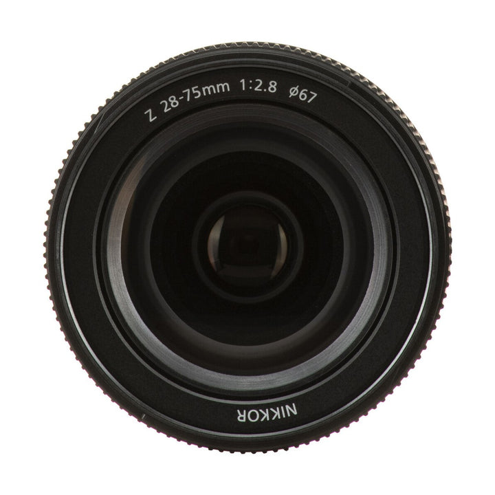 Nikon NIKKOR Z 28-75mm f/2.8 Lens - front glass