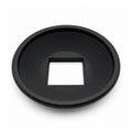 ClubCamera matte black Canon AE-1 viewfinder eye cup showing concentric circular ridges