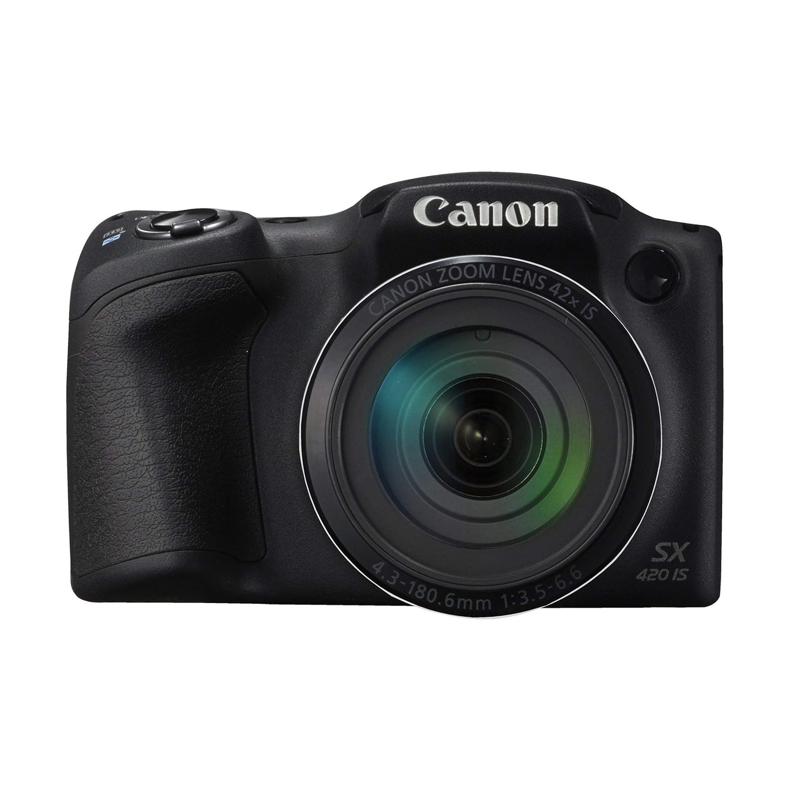 Canon PowerShot SX420 Black IS compact camera with 42x optical zoom lens by ClubCamera.com