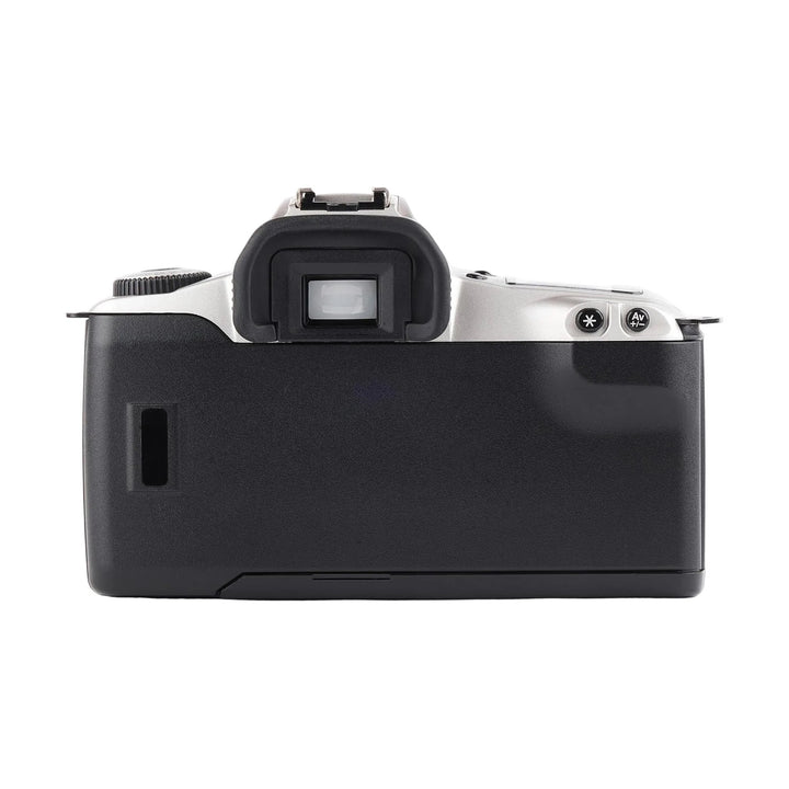 Rear view of Canon Rebel 2000 EOS film camera showing viewfinder and buttons at ClubCamera.com