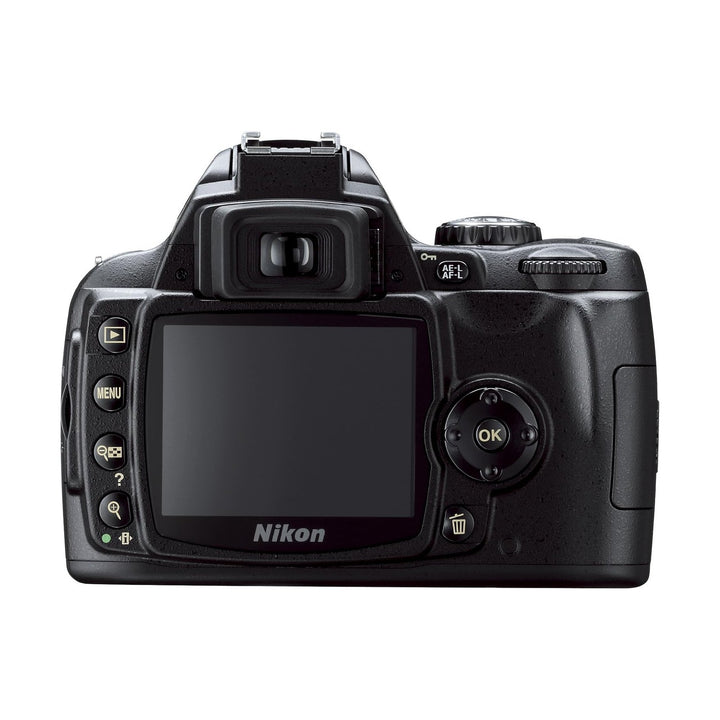 ClubCamera.com rear LCD screen and control buttons on Nikon D40X