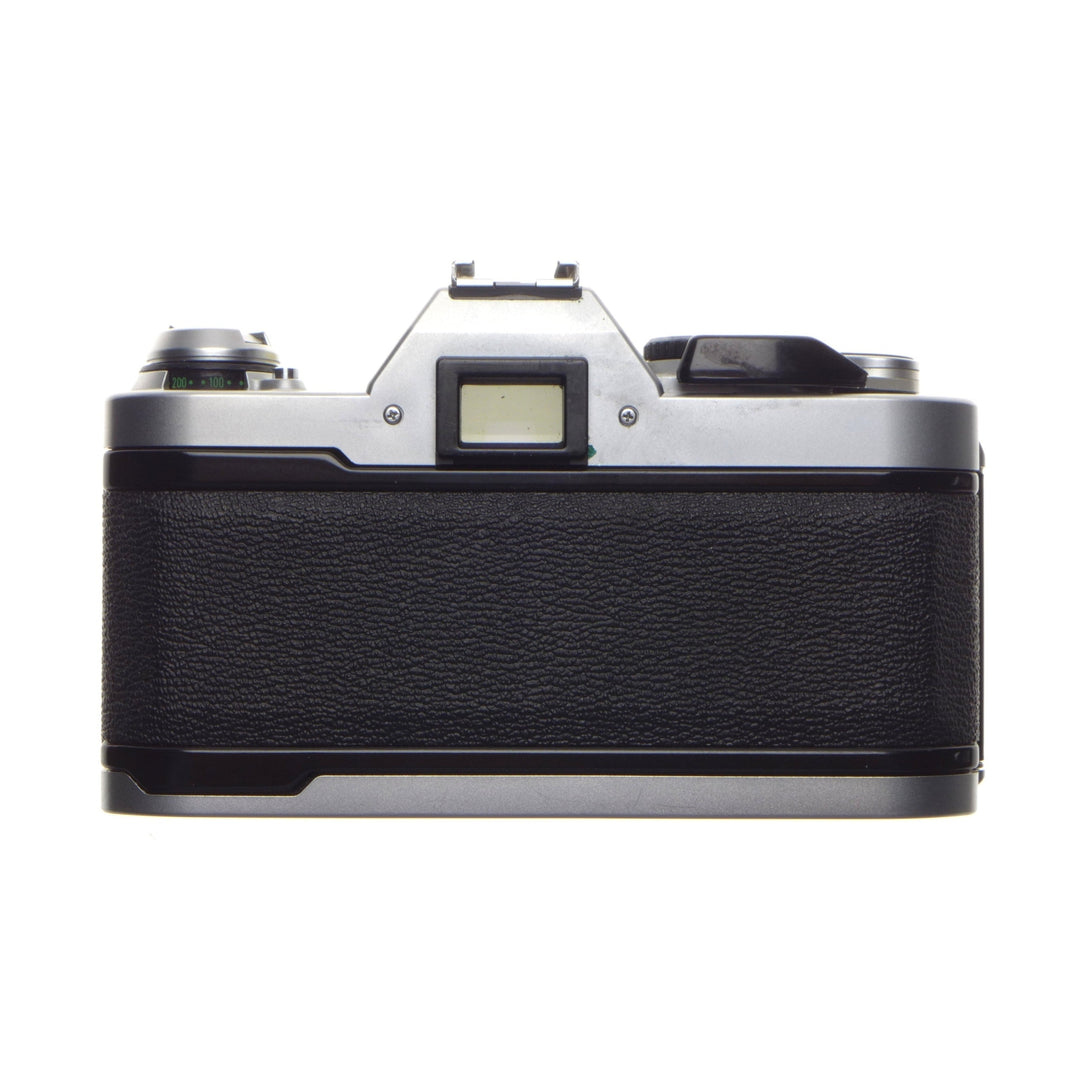 Canon AL-1 rear top view with hot shoe and shutter speed dial at ClubCamera.com