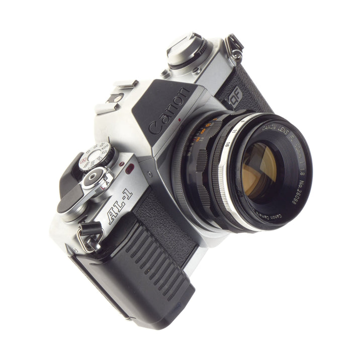 Canon AL-1 dynamic angle with FL 50mm lens and red focus dot at ClubCamera.com