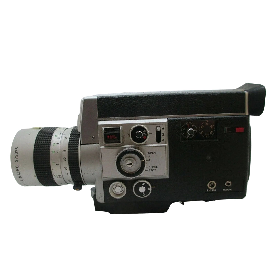 Canon Auto Zoom 814 rear control panel slow motion switch exposure meter ClubCamera.com