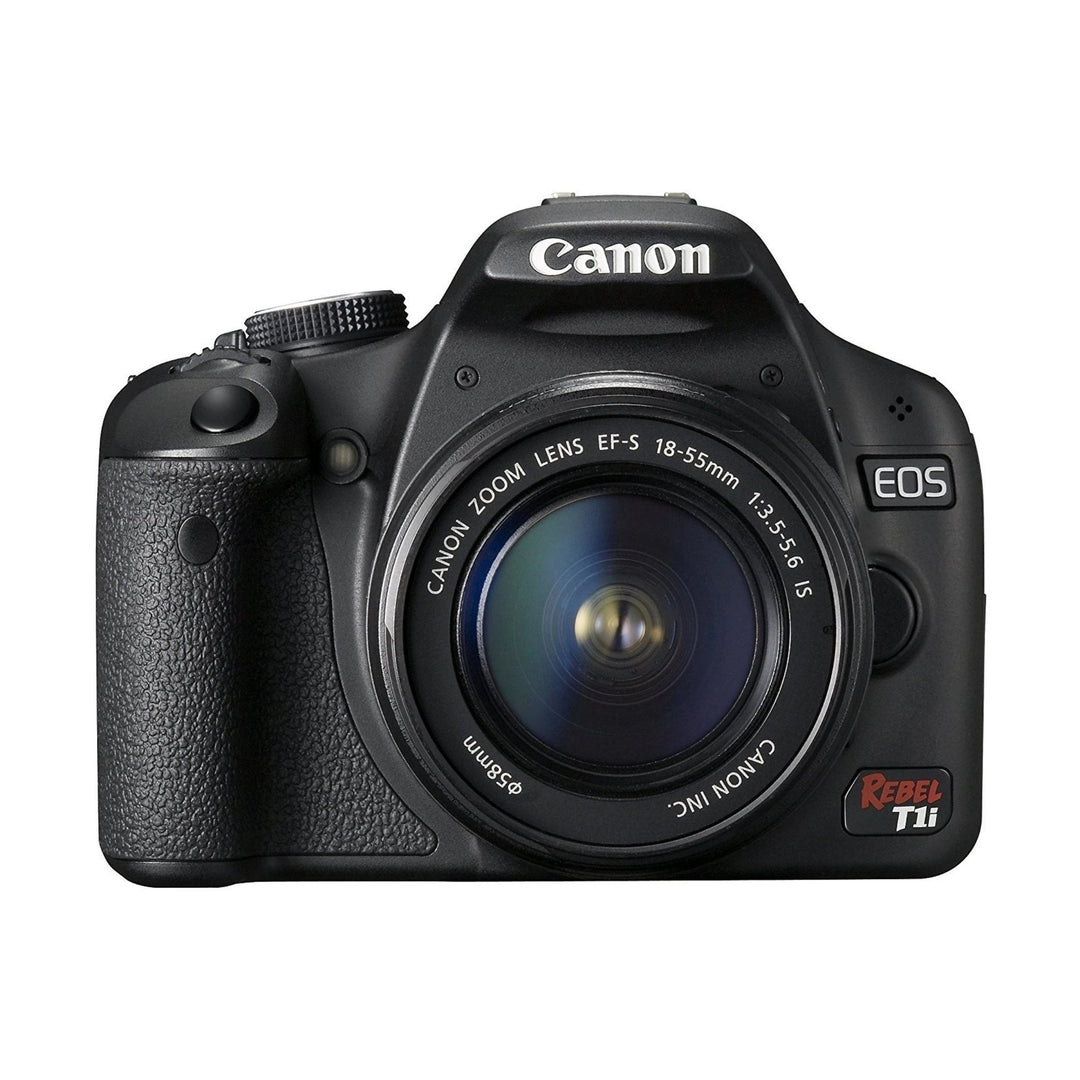 Canon EOS Rebel T1i DSLR camera with EF-S 18-55mm lens at ClubCamera.com