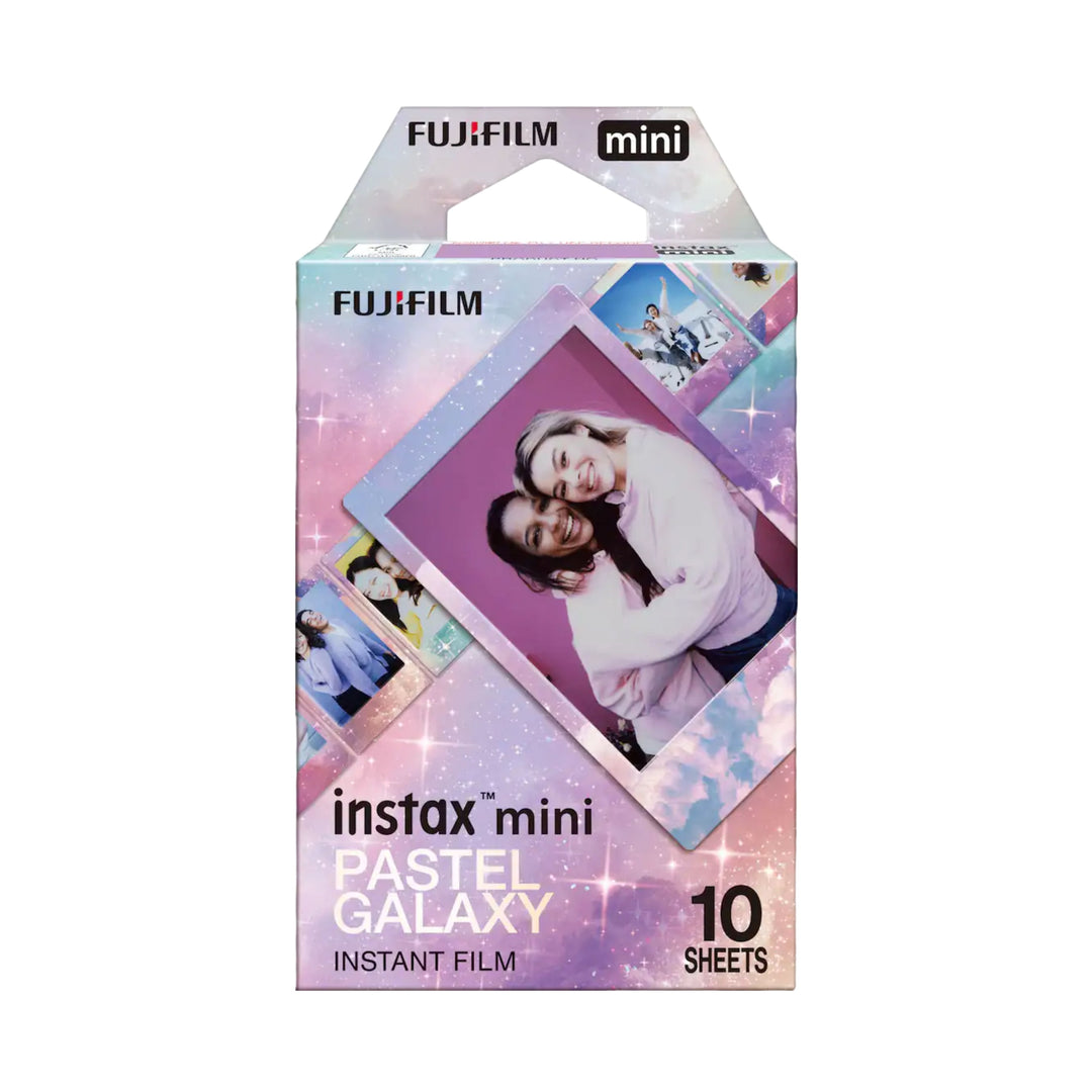 ClubCamera.com Fujifilm Instax Mini Pastel Galaxy Instant Film 10 sheets pastel gradient box front view