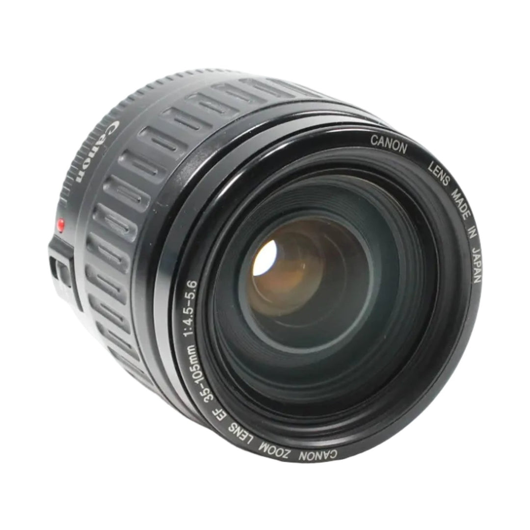 ClubCamera Canon EF 35-105mm lens front view showing &