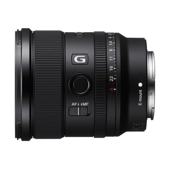 Sony FE 20mm f/1.8 G Lens - side markings