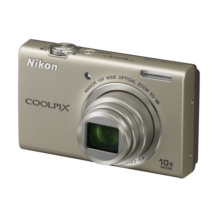 Nikon Coolpix S6200 Point and Shoot Digital Camera – Compact with Big Zoom