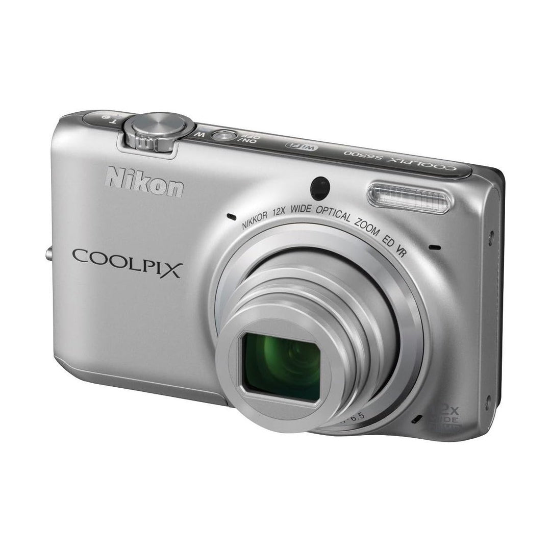 Nikon Coolpix S6500 Point and Shoot Digital Camera – Compact with Wi-Fi and Powerful Zoom