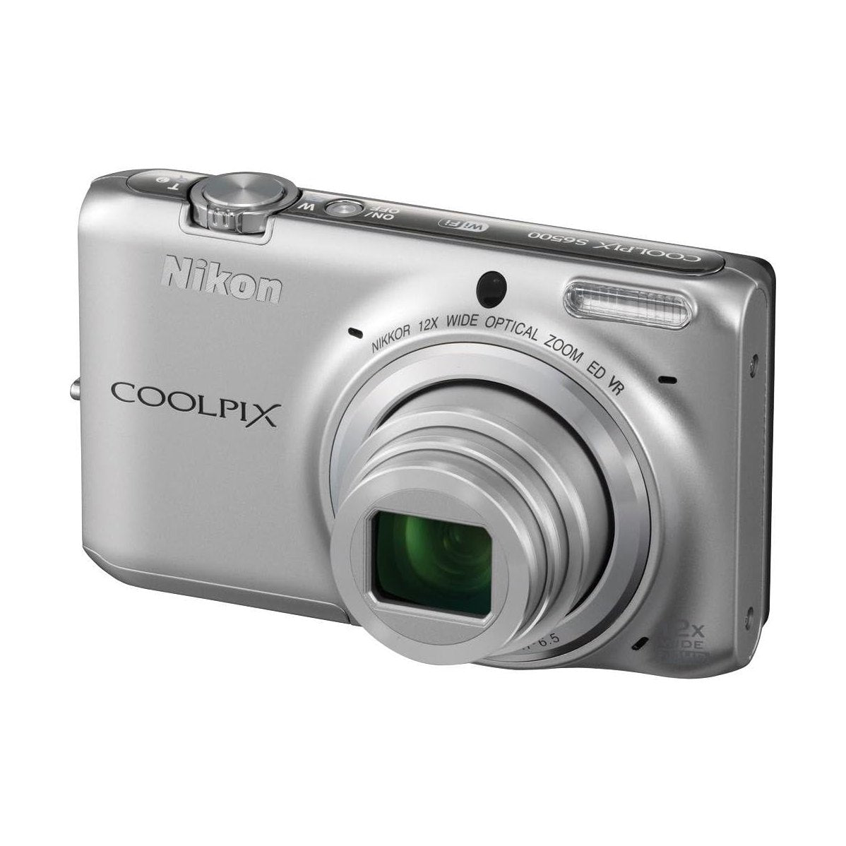 Nikon Coolpix S6500 Point and Shoot Digital Camera – Compact with Wi-Fi and Powerful Zoom