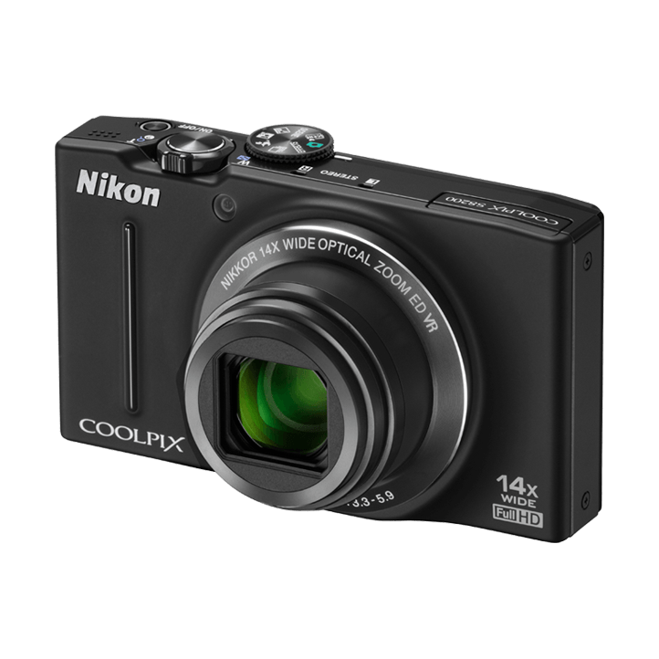 Nikon Coolpix S8200 Point and Shoot Digital Camera – Compact Power with Zoom