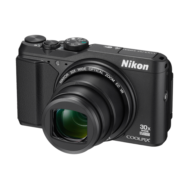 Nikon Coolpix S9900 Point and Shoot Digital Camera – 30x Zoom with Wi-Fi and GPS