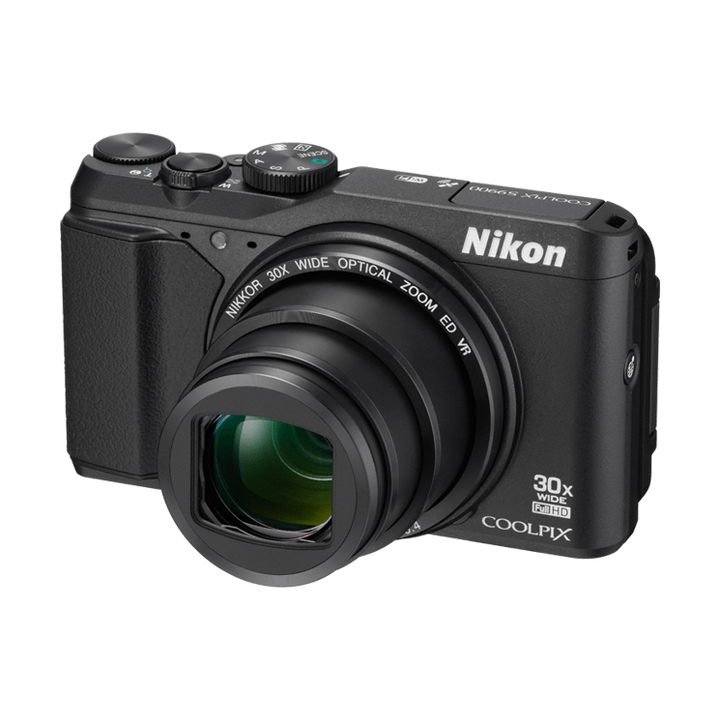 Nikon Coolpix S9900 Point and Shoot Digital Camera – 30x Zoom with Wi-Fi and GPS