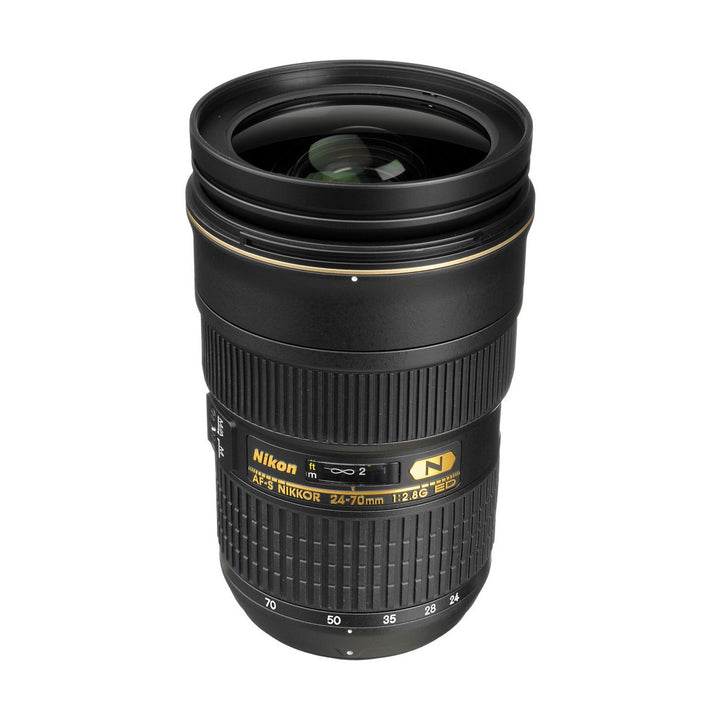 Nikon AF-S Nikkor 24-70mm f/2.8G ED Lens - front