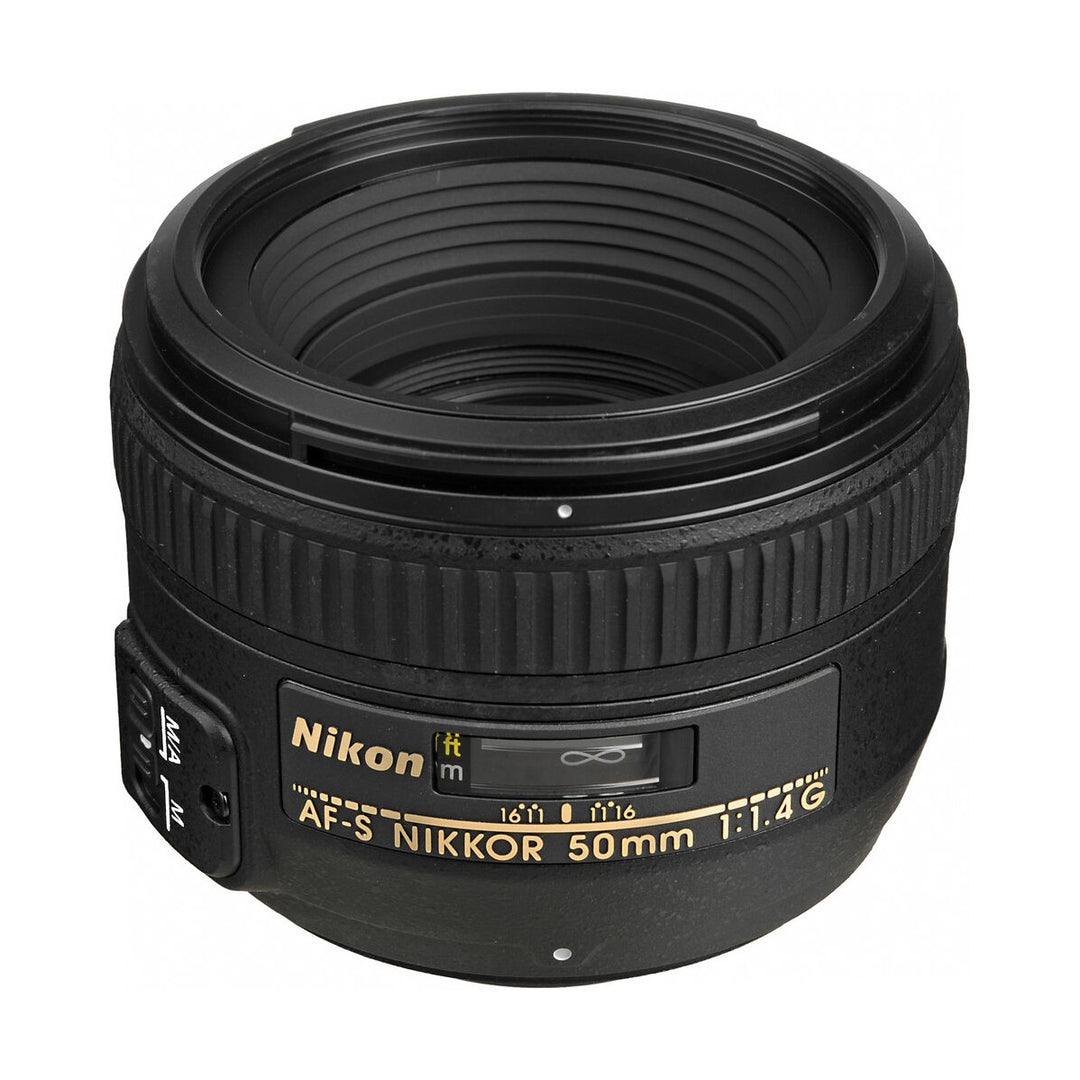 Nikon AF-S Nikkor 50mm f/1.4G Lens - front