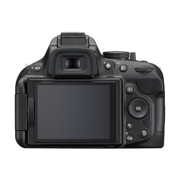 Nikon D5200 DSLR body only black with articulated screen and grip at ClubCamera.com