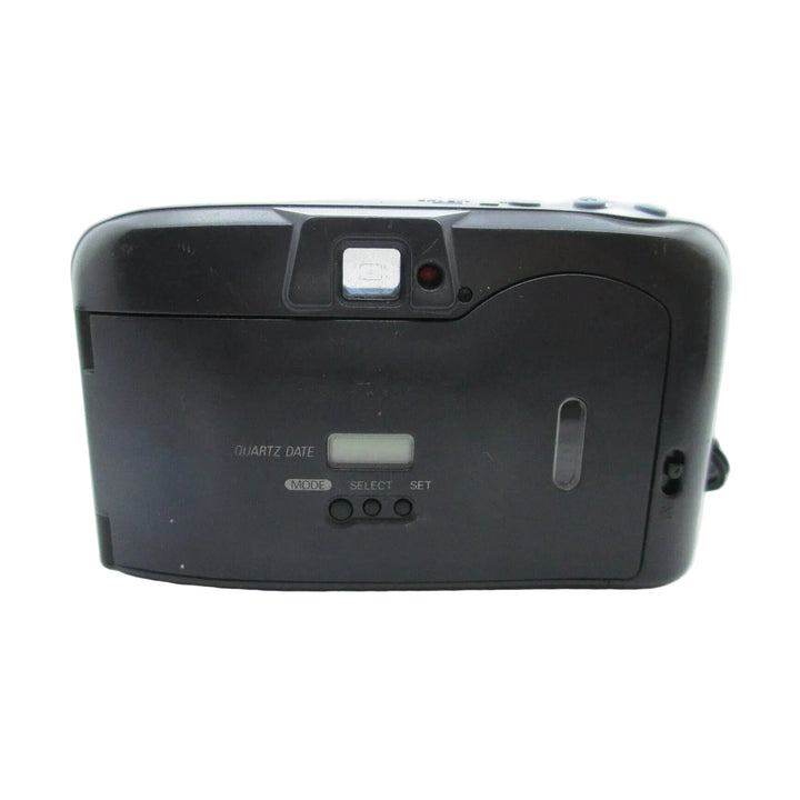 ClubCamera.com rear black Nikon One Touch Zoom 70 AF displaying quartz date window and control buttons