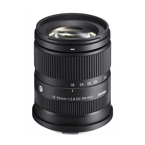 Sigma 18-50mm f/2.8 DC DN Contemporary Lens (Sony E) - front glass
