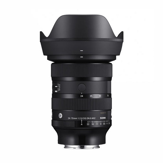 Sigma 24-70mm f/2.8 DG DN II Art Lens (Sony E) - front glass