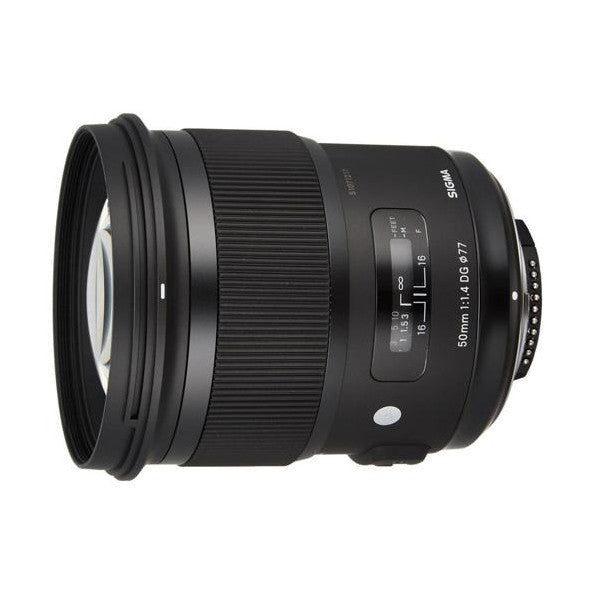 Sigma 50mm f/1.4 DG HSM Art Lens (Nikon F) - front glass