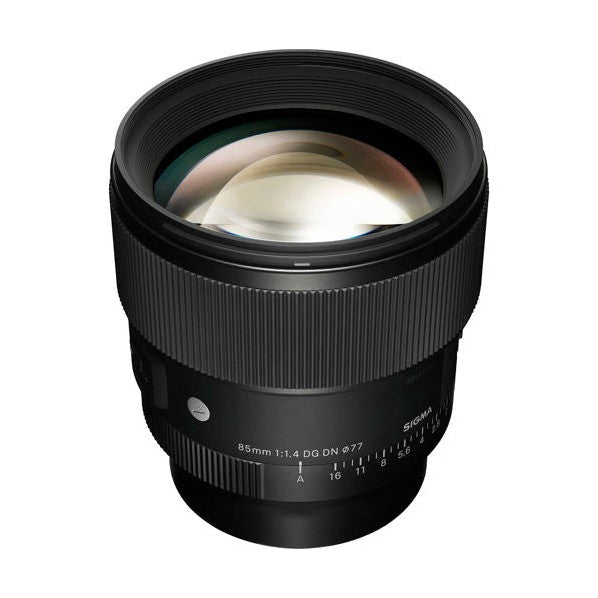 Sigma 85mm f/1.4 DG DN Art Lens (Sony E) - front glass