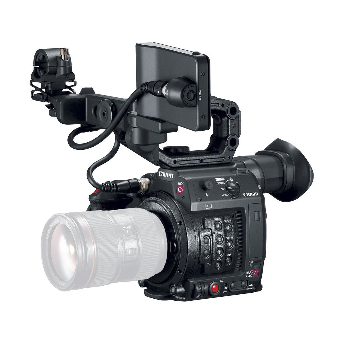 Canon EOS C200 Cinema Camera (Body Only) - front