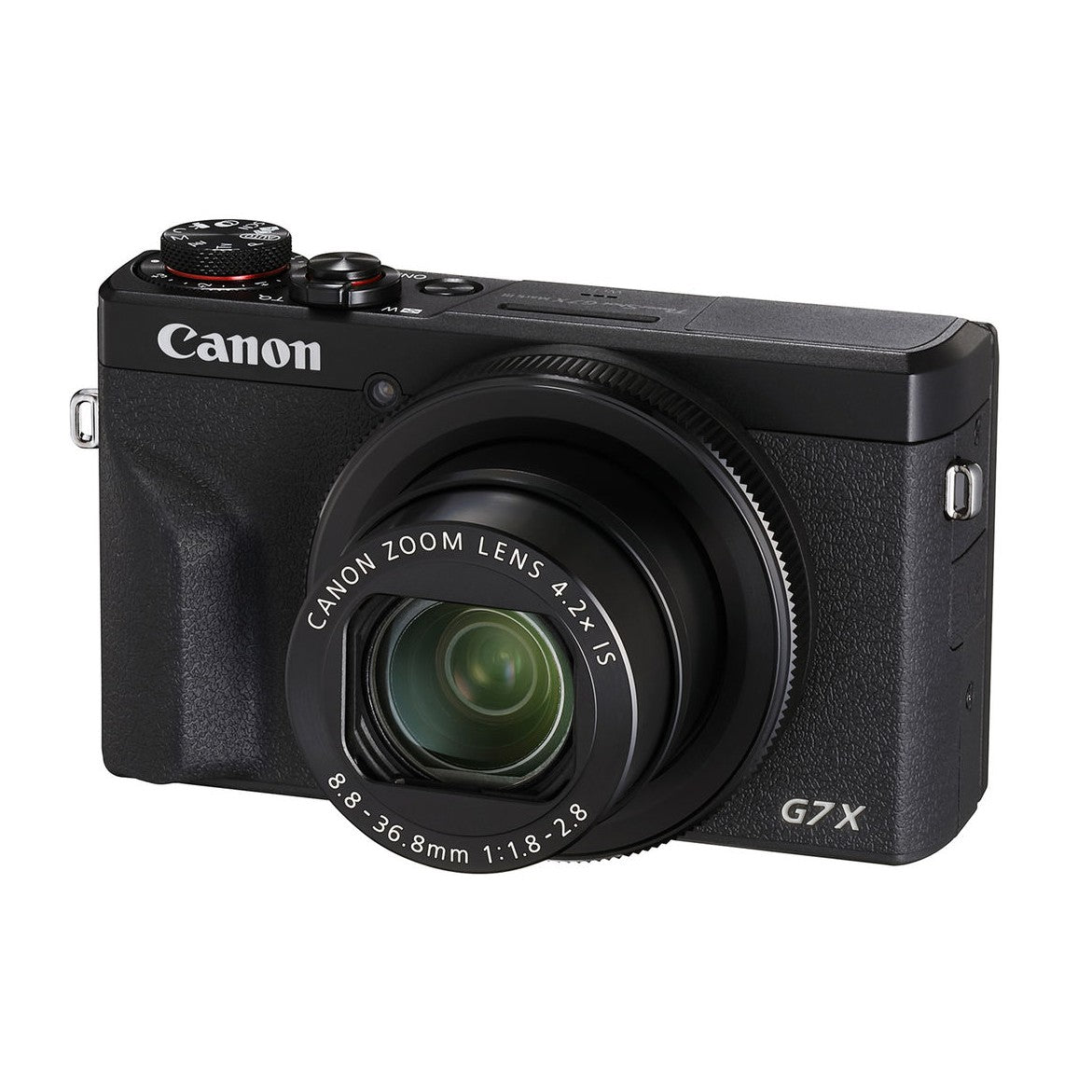 Canon PowerShot G7 X Mark III Digital Camera (Black) - front