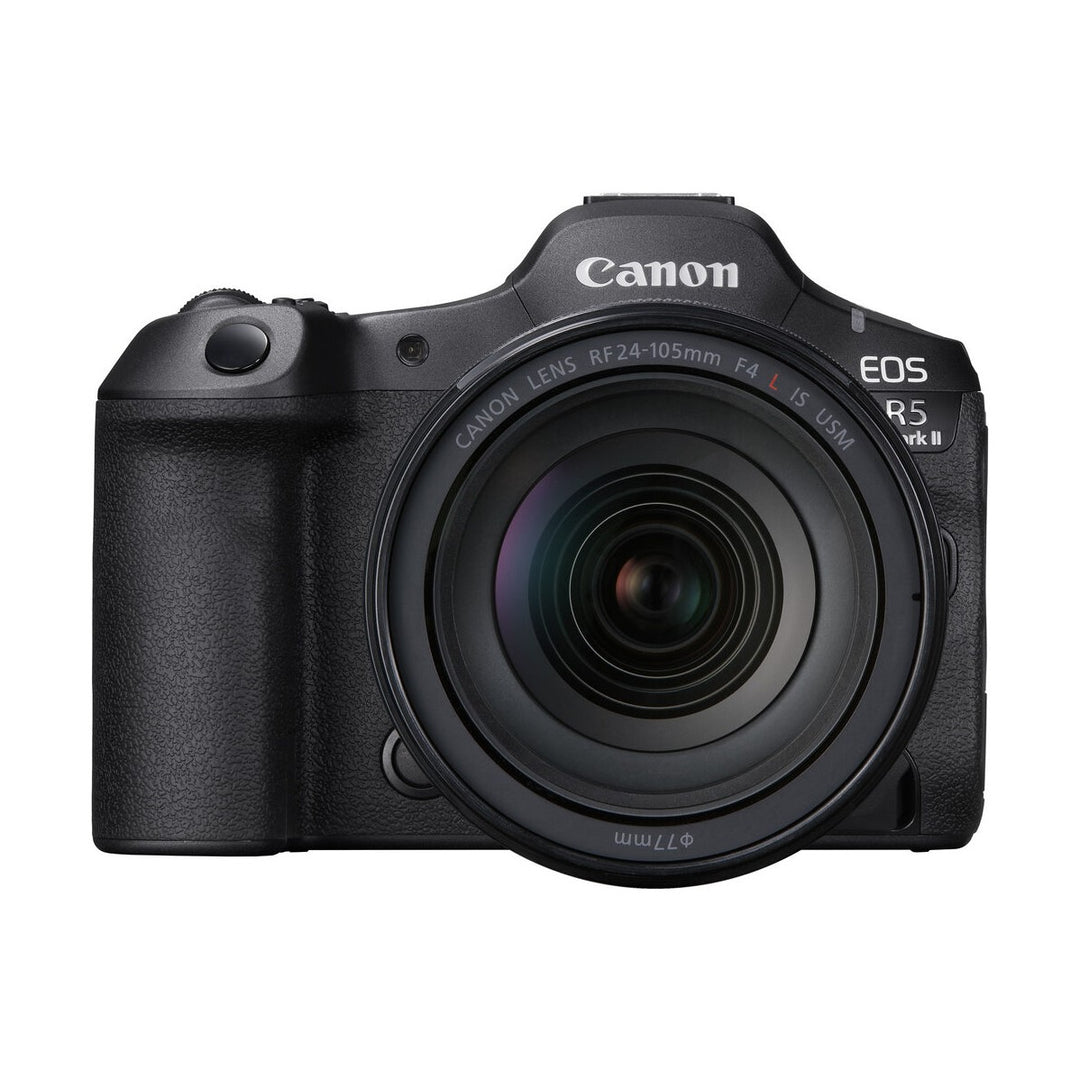Canon EOS R5 Mark II Mirrorless Camera with 24-105mm Lens - front