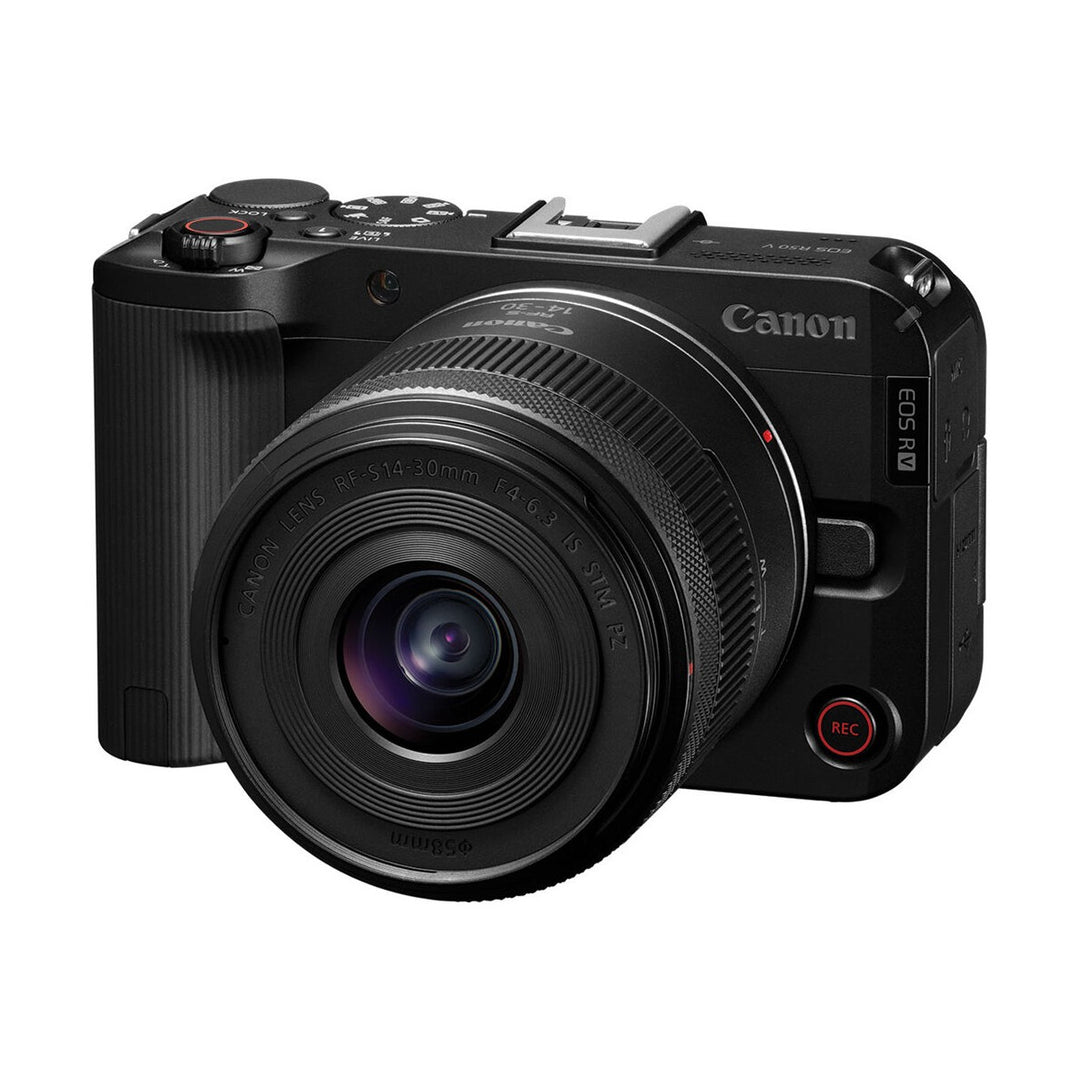 Canon EOS R50 V Mirrorless Camera Creator Kit with 14-30mm Lens - front