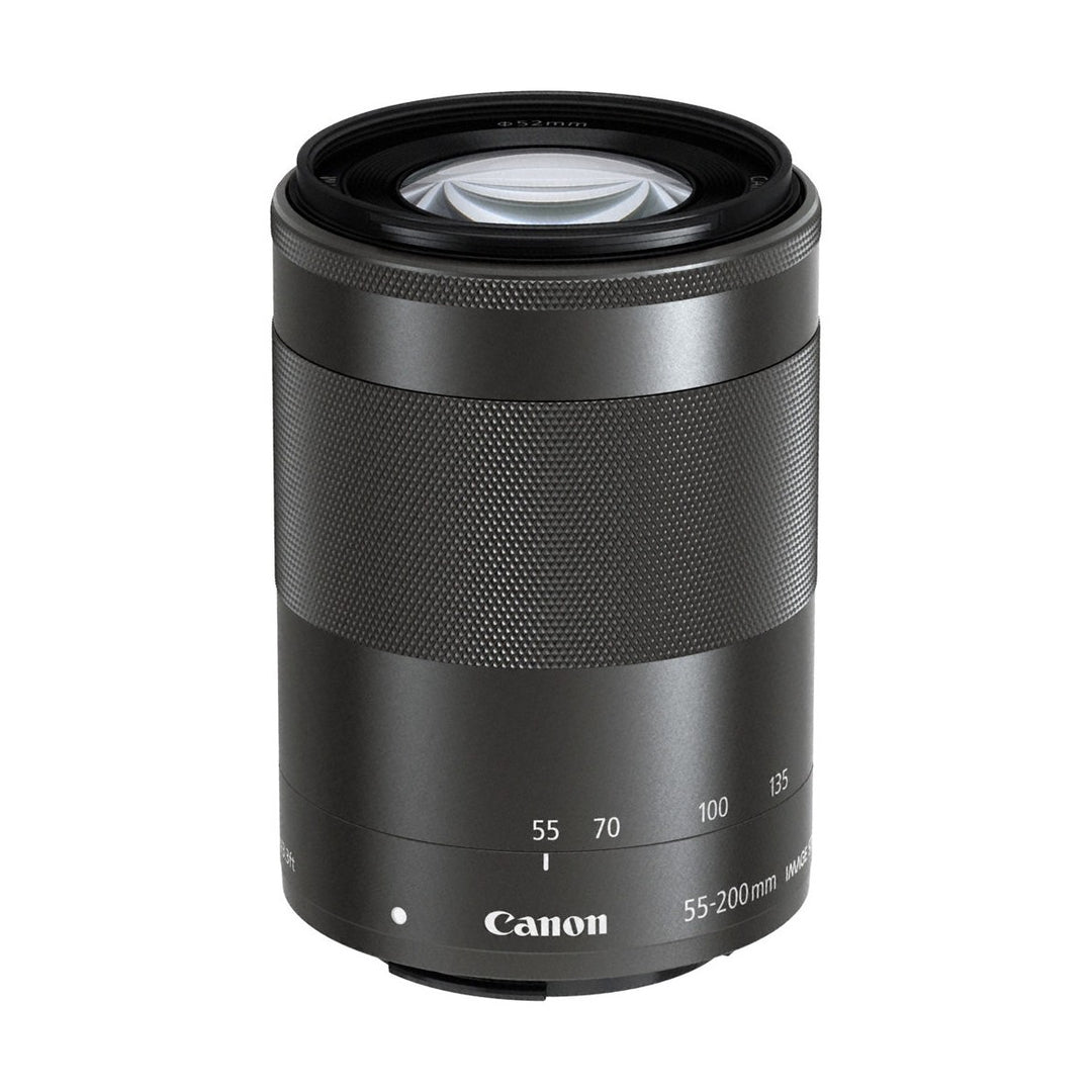 Canon EF-M 55-200mm f/4.5-6.3 IS STM Lens (White Box) - front
