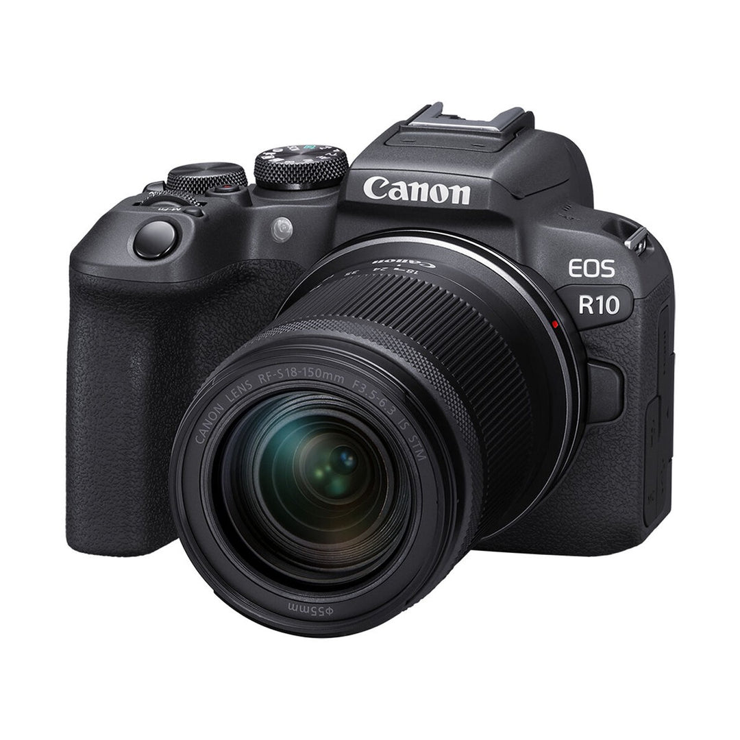 Canon EOS R10 Mirrorless Camera with 18-150mm Lens - front