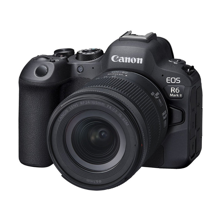 Canon EOS R6 Mark II Mirrorless Camera with 24-105mm Lens - front