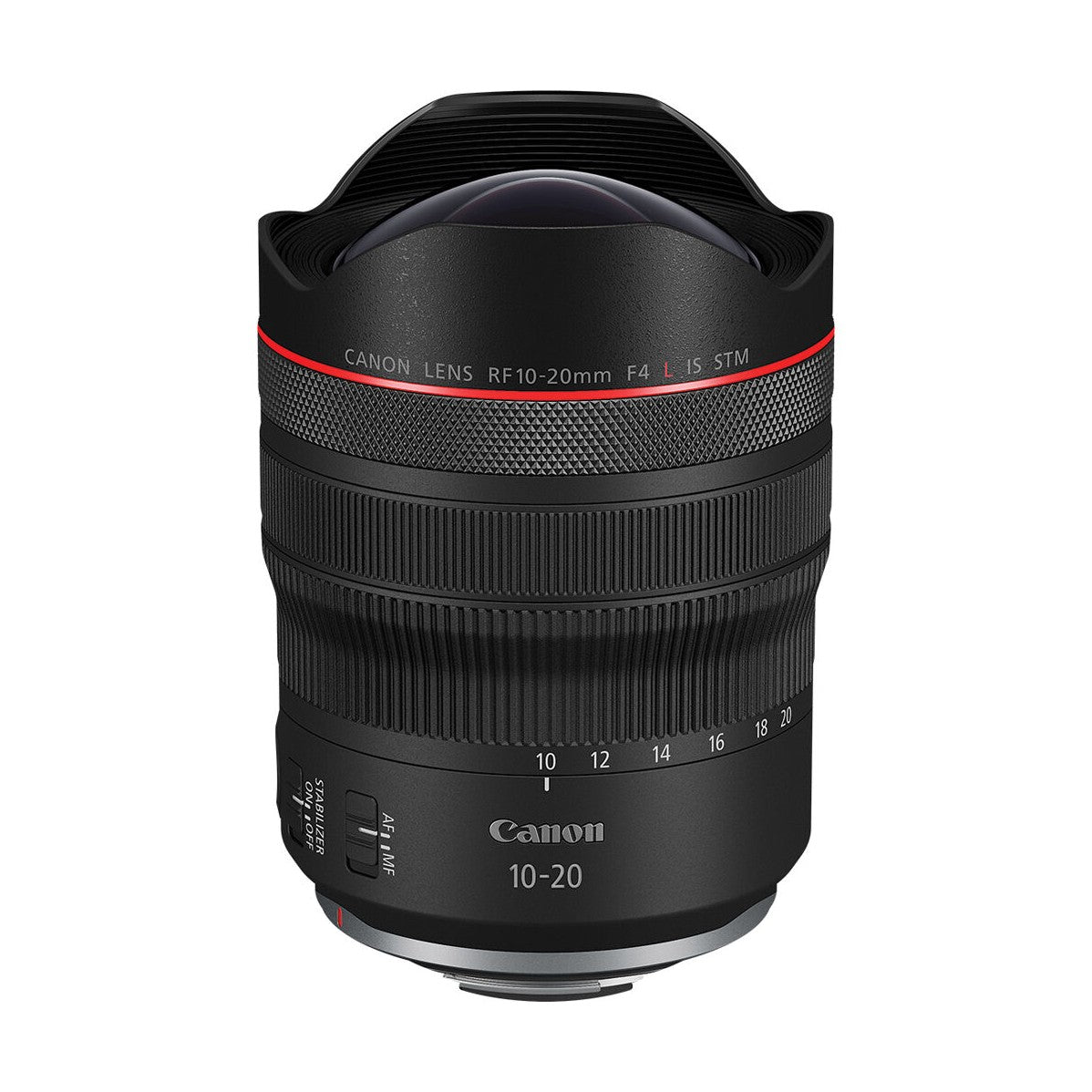 Canon RF 10-20mm f/4L IS STM Lens - front