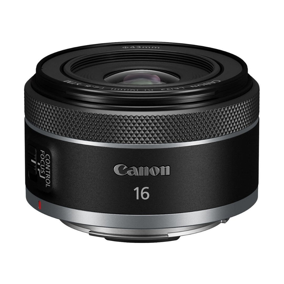 Canon RF 16mm f/2.8 STM Lens - front