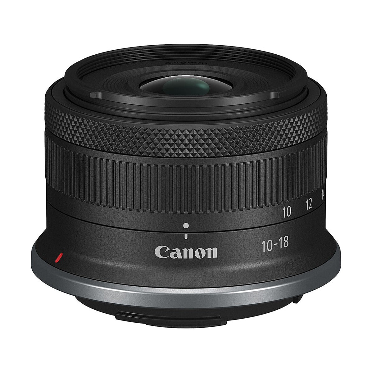 Canon RF-S 10-18mm f/4.5-6.3 IS STM Lens - front