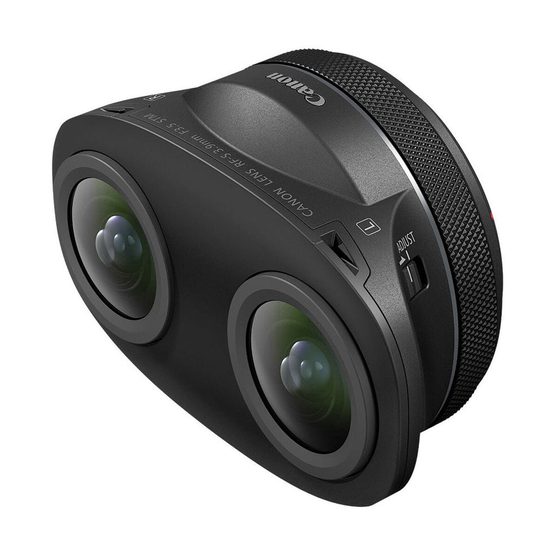 Canon RF-S 3.9mm f/3.5 STM Dual Fisheye Lens - front