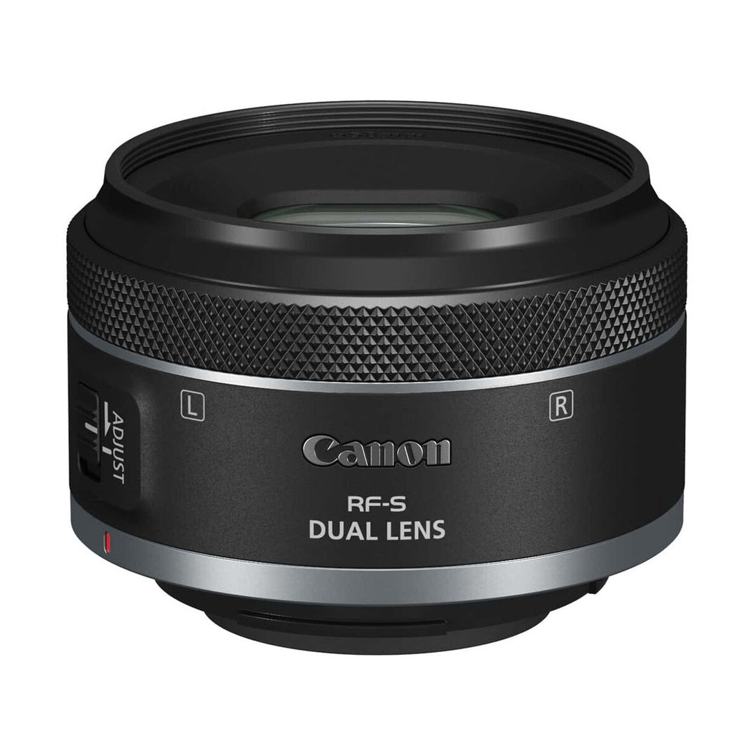 Canon RF-S 7.8mm f/4 STM Dual Lens - front