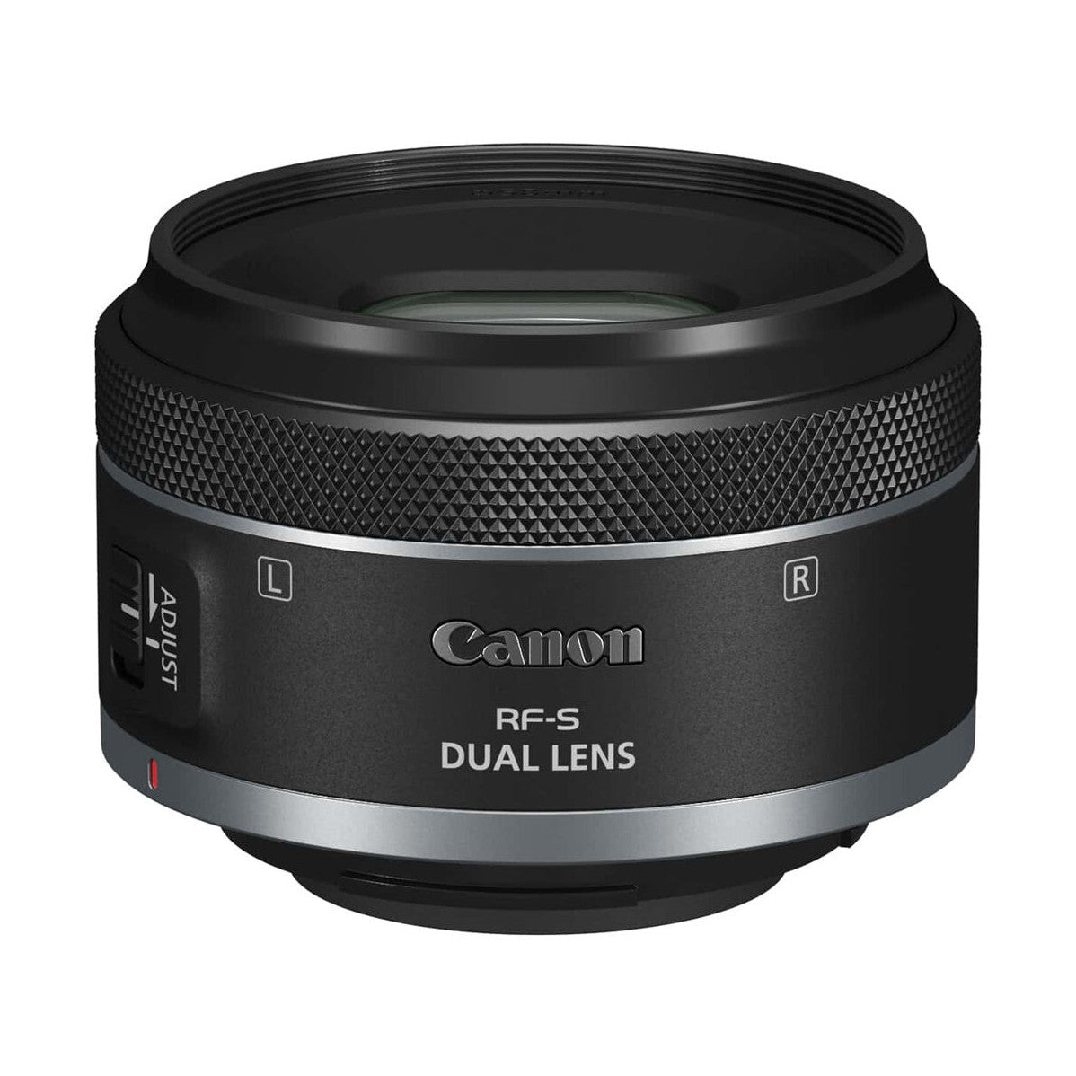 Canon RF-S 7.8mm f/4 STM Dual Lens - front