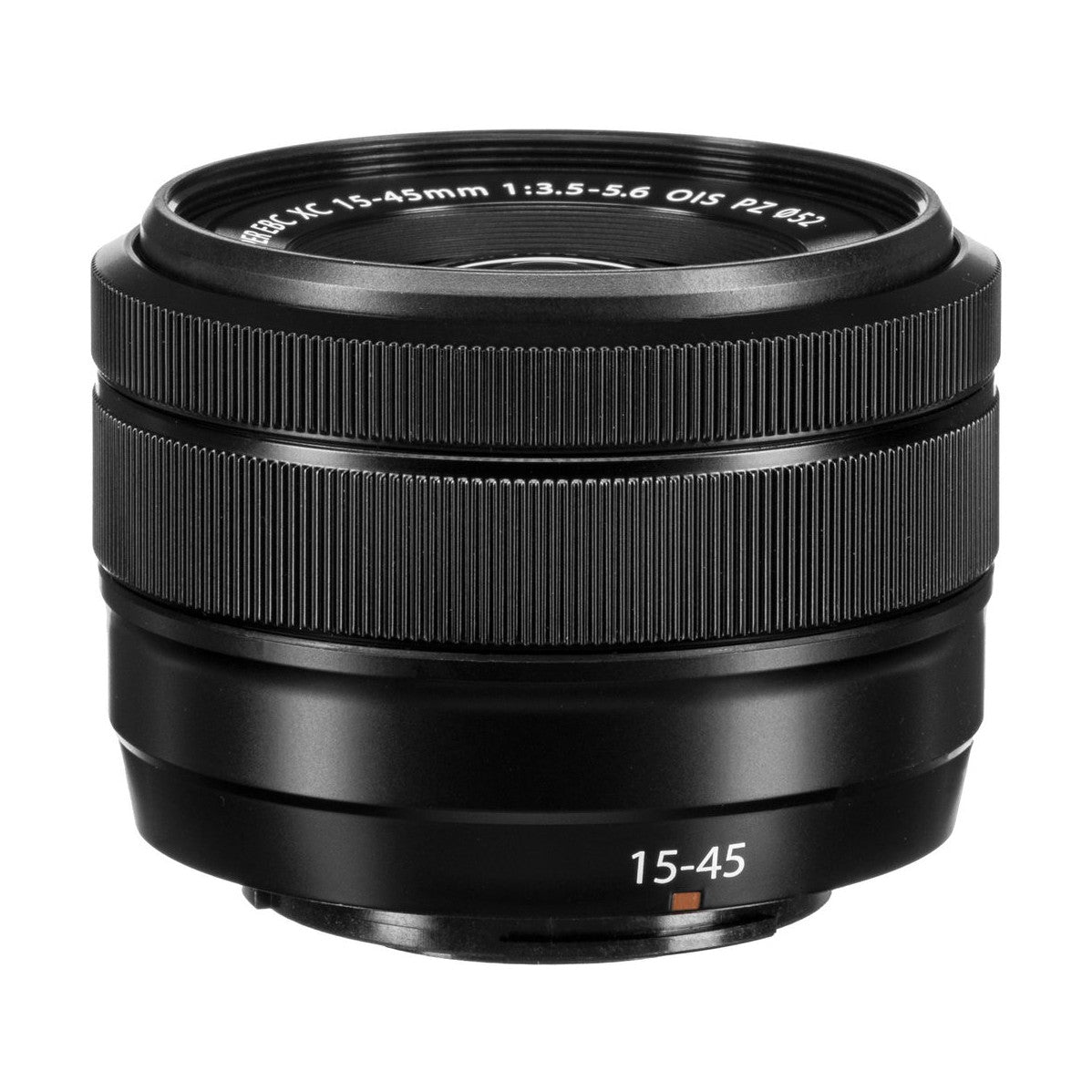 Fujifilm XC 15-45mm f/3.5-5.6 OIS PZ Lens (Black) - front