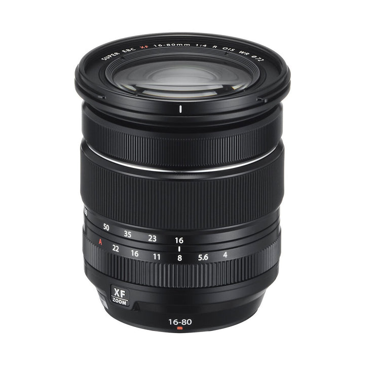 Fujifilm XF 16-80mm f/4 R OIS WR Lens (Black) - front
